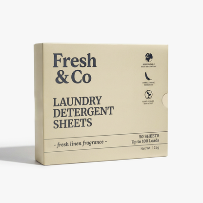 Fresh Linen Fragrance - Laundry Detergent Sheets